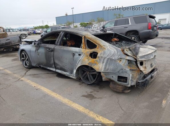 1HGCV1F36NA021301 2022 HONDA ACCORD Light Blue Задня ліва чверть