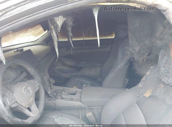 1HGCV1F36NA021301 2022 HONDA ACCORD Light Blue Вид салону спереду
