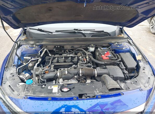 1HGCV1F36NA039913 2022 HONDA ACCORD Синий Вид сзади