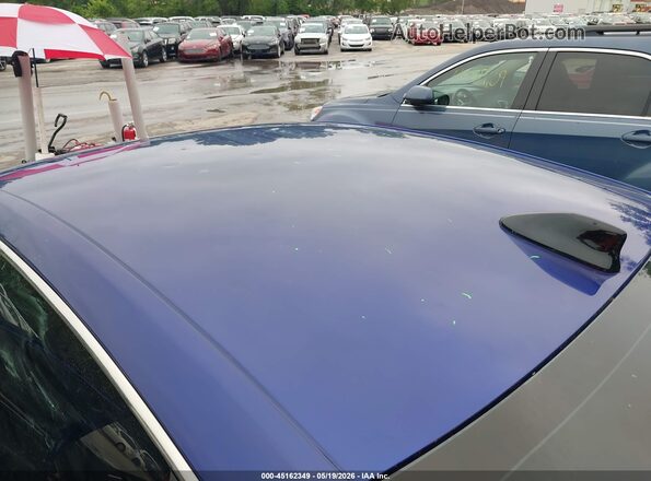 1HGCV1F36NA039913 2022 HONDA ACCORD Синий Вид спереди