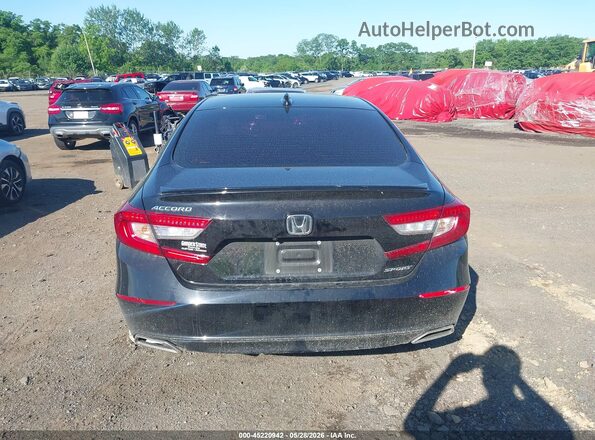 1HGCV1F36NA040155 2022 HONDA ACCORD Black 