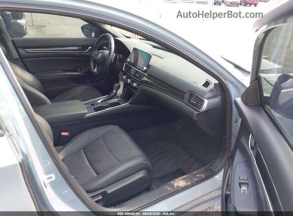1HGCV1F36NA083880 2022 HONDA ACCORD Серый Вид салона спереди