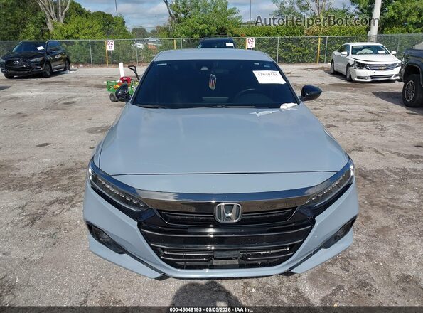 1HGCV1F36NA083880 2022 HONDA ACCORD Серый Вид щитка приборов