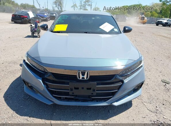1HGCV1F36NA096757 2022 HONDA ACCORD Серый Вид щитка приборов