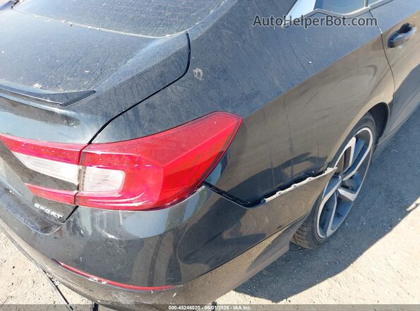 1HGCV1F36NA110267 2022 HONDA ACCORD Черный Вид панели приборов