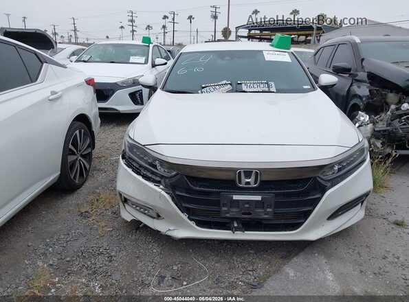 1HGCV1F37JA139271 2018 HONDA ACCORD White 