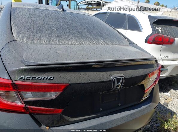 1HGCV1F37JA225616 2018 HONDA ACCORD Black 