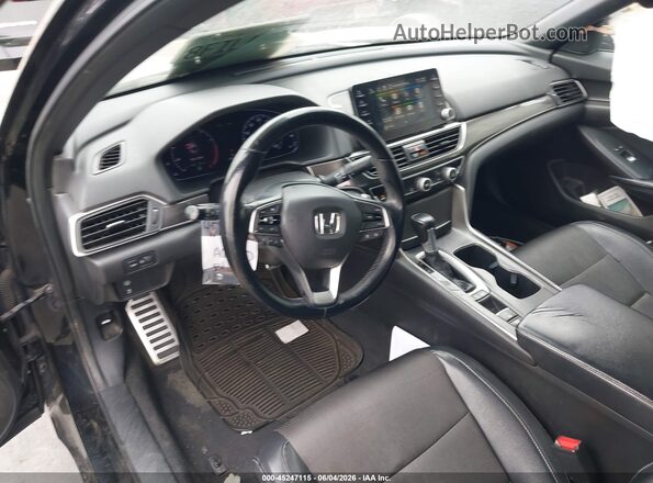 1HGCV1F37JA225616 2018 HONDA ACCORD Black 