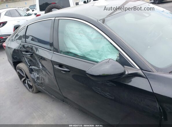 1HGCV1F37JA225616 2018 HONDA ACCORD Black Панорамний вид салону 360°