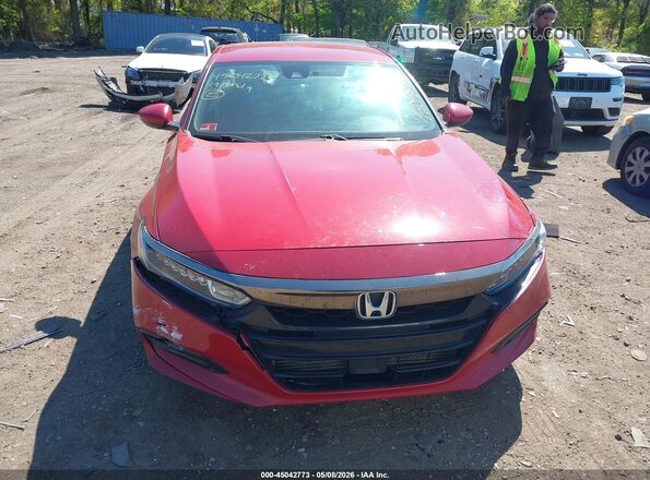 1HGCV1F37KA143970 2019 HONDA ACCORD Red 