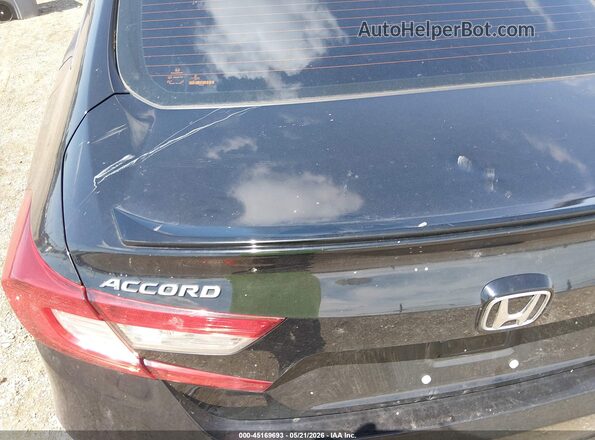 1HGCV1F37KA177326 2019 HONDA ACCORD Черный 