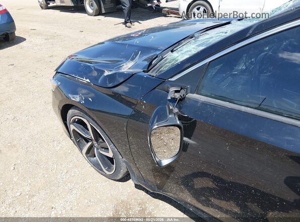 1HGCV1F37KA177326 2019 HONDA ACCORD Черный 