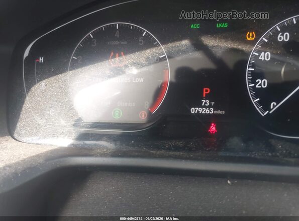 1HGCV1F37LA066566 2020 HONDA ACCORD Black Вид задніх сидінь