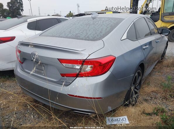 1HGCV1F37LA081813 2020 HONDA ACCORD Gray 