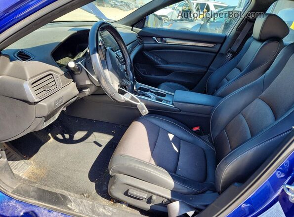 1HGCV1F37LA103731 2020 HONDA ACCORD Blue Front interior view