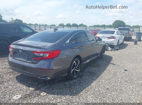 1HGCV1F37LA121632 2020 HONDA ACCORD Gray Tył prawy