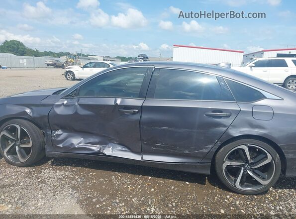 1HGCV1F37LA121632 2020 HONDA ACCORD Gray Widok z przodu