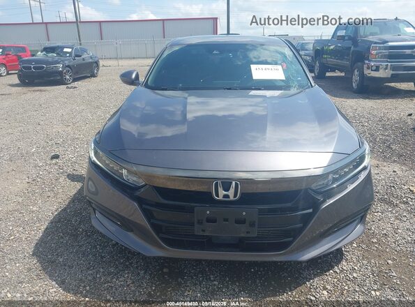 1HGCV1F37LA121632 2020 HONDA ACCORD Gray Widok wnętrza z tyłu