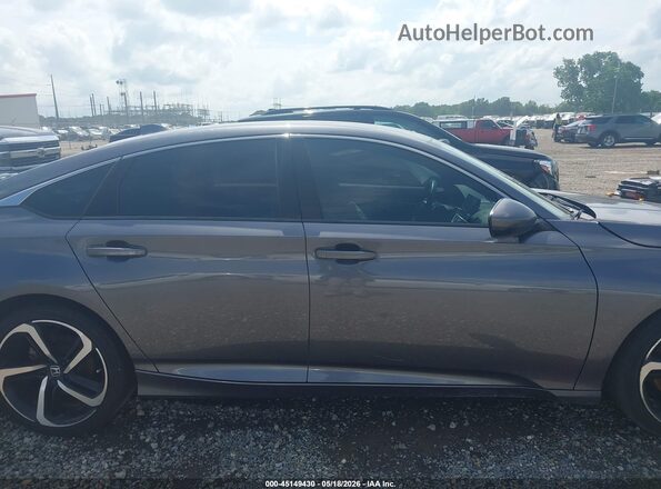 1HGCV1F37LA121632 2020 HONDA ACCORD Gray Widok wnętrza 360 stopni