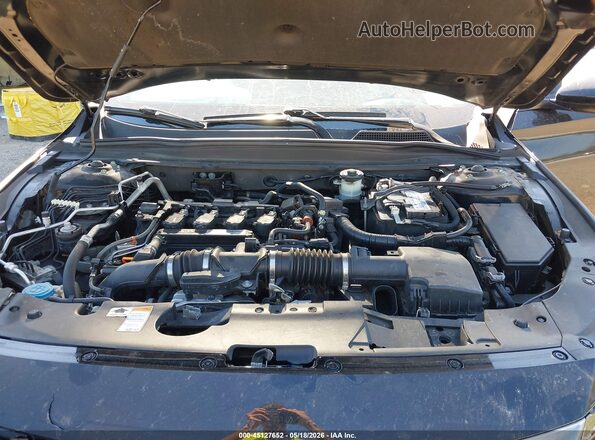 1HGCV1F37LA139628 2020 HONDA ACCORD Black Հետևի տեսք