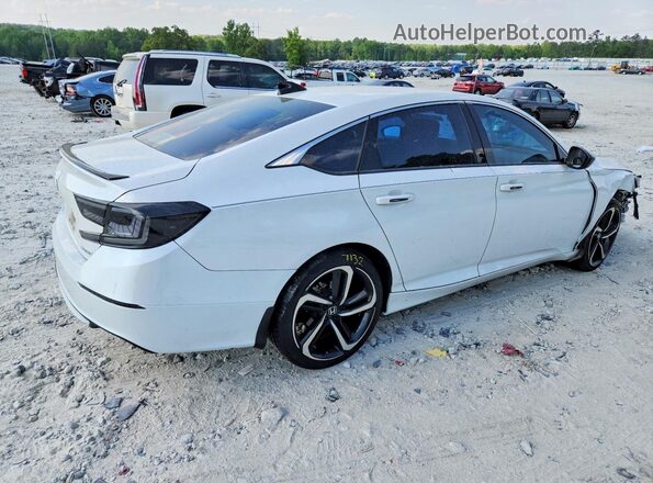 1HGCV1F37MA061711 2021 HONDA ACCORD White 