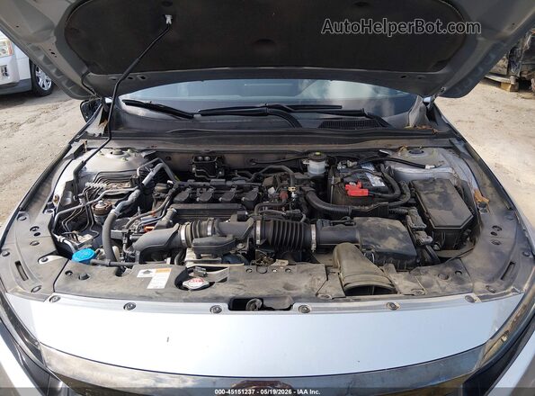 1HGCV1F37MA072353 2021 HONDA ACCORD Silver Հետևի տեսք