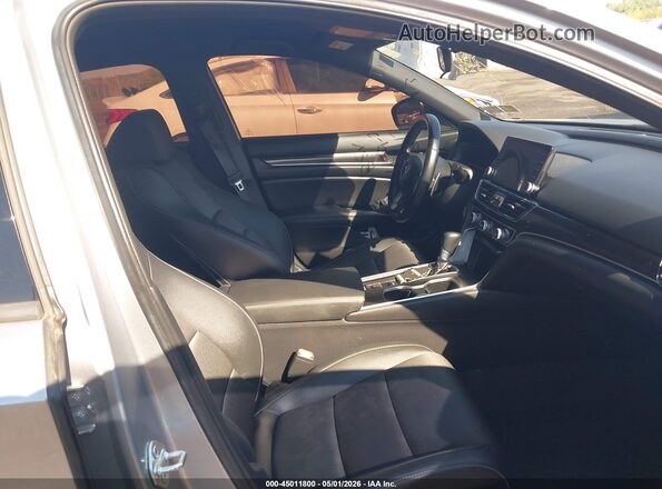1HGCV1F37MA084793 2021 HONDA ACCORD Gray Vista interior delantera
