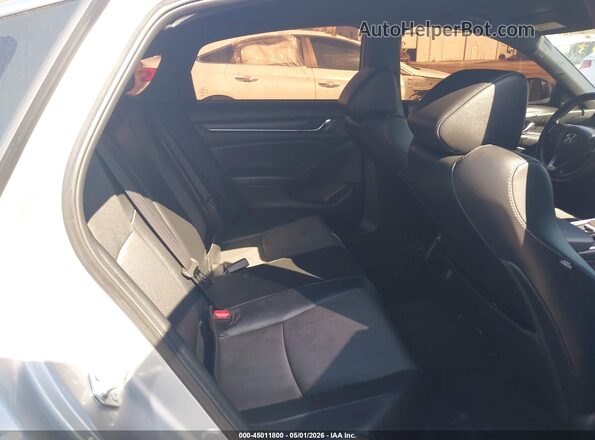 1HGCV1F37MA084793 2021 HONDA ACCORD Gray Vista de la etiqueta del VIN