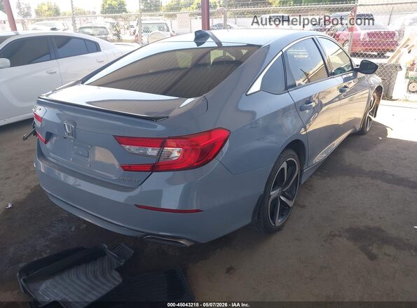 1HGCV1F37MA114004 2021 HONDA ACCORD Blue 