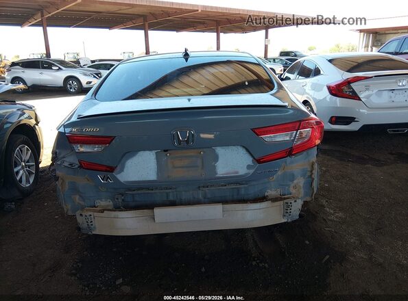 1HGCV1F37NA047759 2022 HONDA ACCORD Gray Widok z przodu