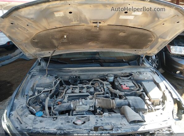 1HGCV1F37NA047759 2022 HONDA ACCORD Gray Widok z tyłu