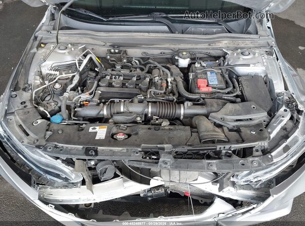 1HGCV1F37NA071074 2022 HONDA ACCORD Silver Widok z tyłu