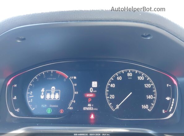 1HGCV1F37NA074444 2022 HONDA ACCORD Black Вид задніх сидінь