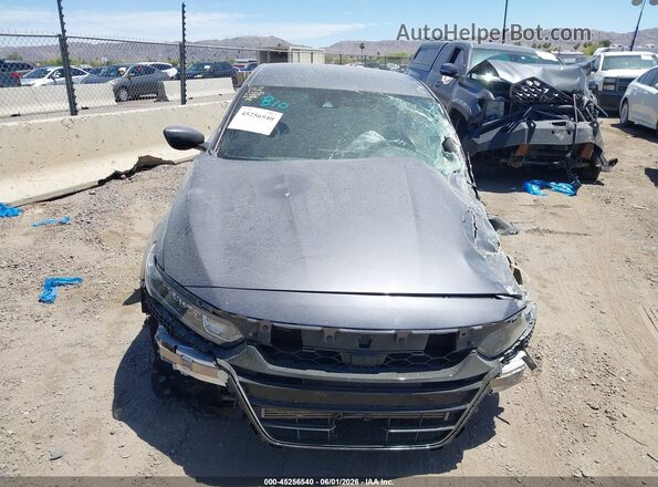 1HGCV1F38KA036569 2019 HONDA ACCORD Gray Instrument cluster view