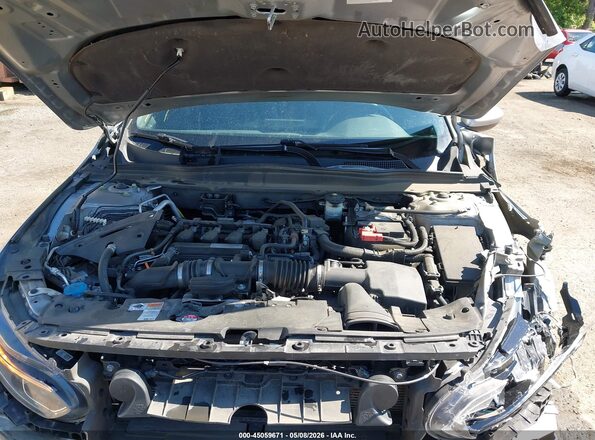 1HGCV1F38KA051797 2019 HONDA ACCORD Silver Вид ззаду