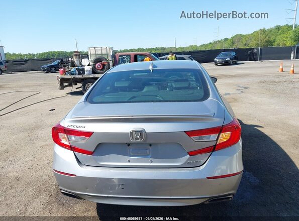 1HGCV1F38KA051797 2019 HONDA ACCORD Silver 