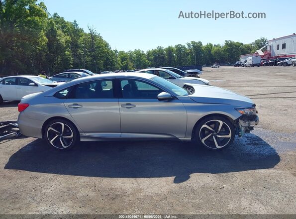 1HGCV1F38KA051797 2019 HONDA ACCORD Silver Панорамний вид салону 360°