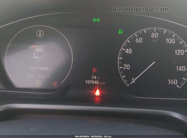 1HGCV1F38KA062993 2019 HONDA ACCORD Red უკანა სავარძლების ხედი