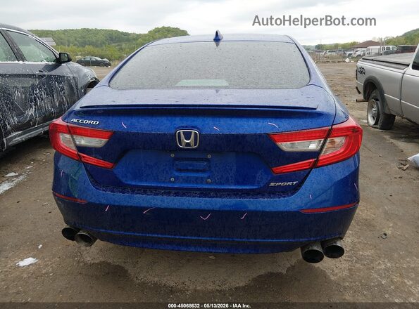 1HGCV1F38KA099803 2019 HONDA ACCORD Blue 