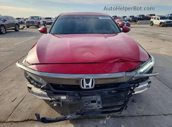 1HGCV1F38KA101193 2019 HONDA ACCORD Красный 
