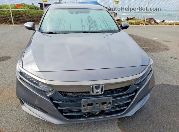 1HGCV1F38KA135697 2019 HONDA ACCORD Charcoal 