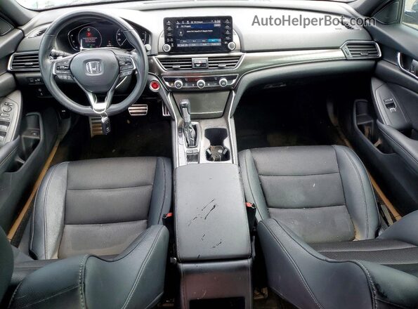 1HGCV1F38KA135697 2019 HONDA ACCORD Charcoal 