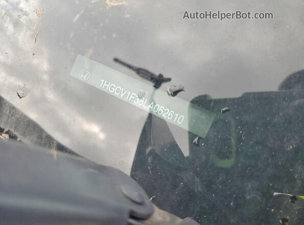 1HGCV1F38LA062610 2020 HONDA ACCORD Белый Вид подкапотного пространства