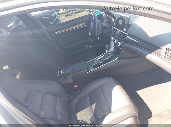 1HGCV1F38LA147236 2020 HONDA ACCORD Silver Vista interior delantera