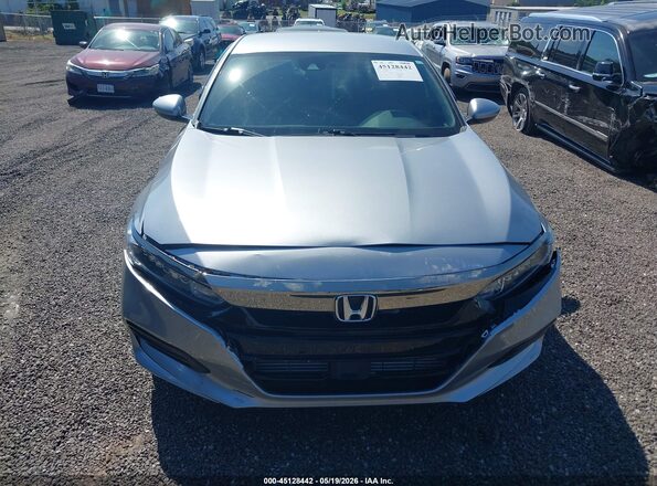 1HGCV1F38LA147236 2020 HONDA ACCORD Silver Vista del cuadro de instrumentos