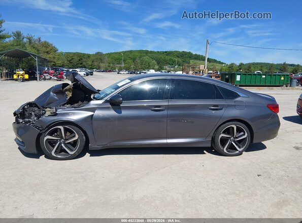 1HGCV1F38LA152694 2020 HONDA ACCORD Gray Панорамний вид салону 360°