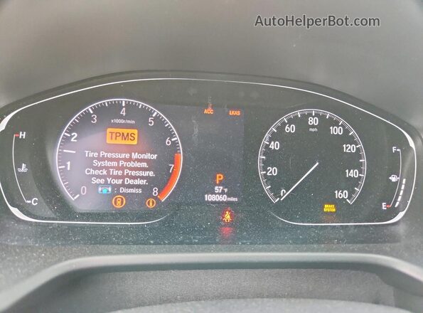 1HGCV1F38LA153828 2020 HONDA ACCORD Silver 