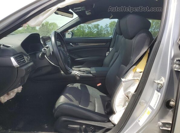 1HGCV1F38LA156745 2020 HONDA ACCORD Silver Front interior view