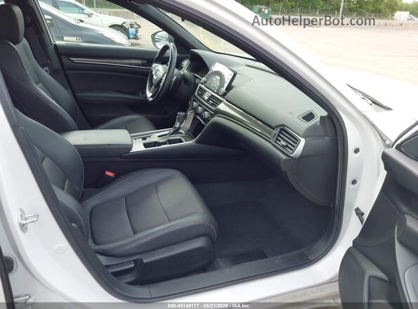 1HGCV1F38MA038597 2021 HONDA ACCORD White Սալոնի դիմացի տեսք