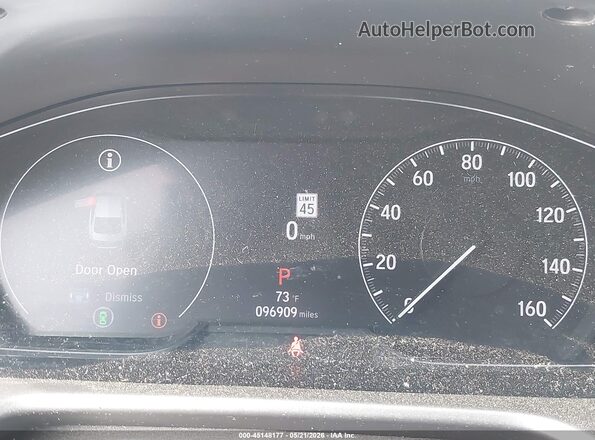 1HGCV1F38MA038597 2021 HONDA ACCORD White Հետևի նստատեղերի տեսք